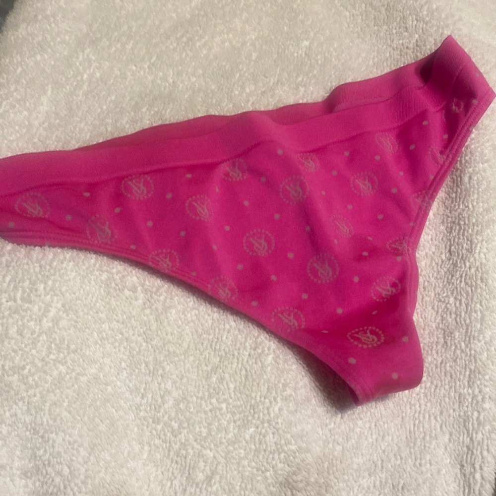 Pink thong
